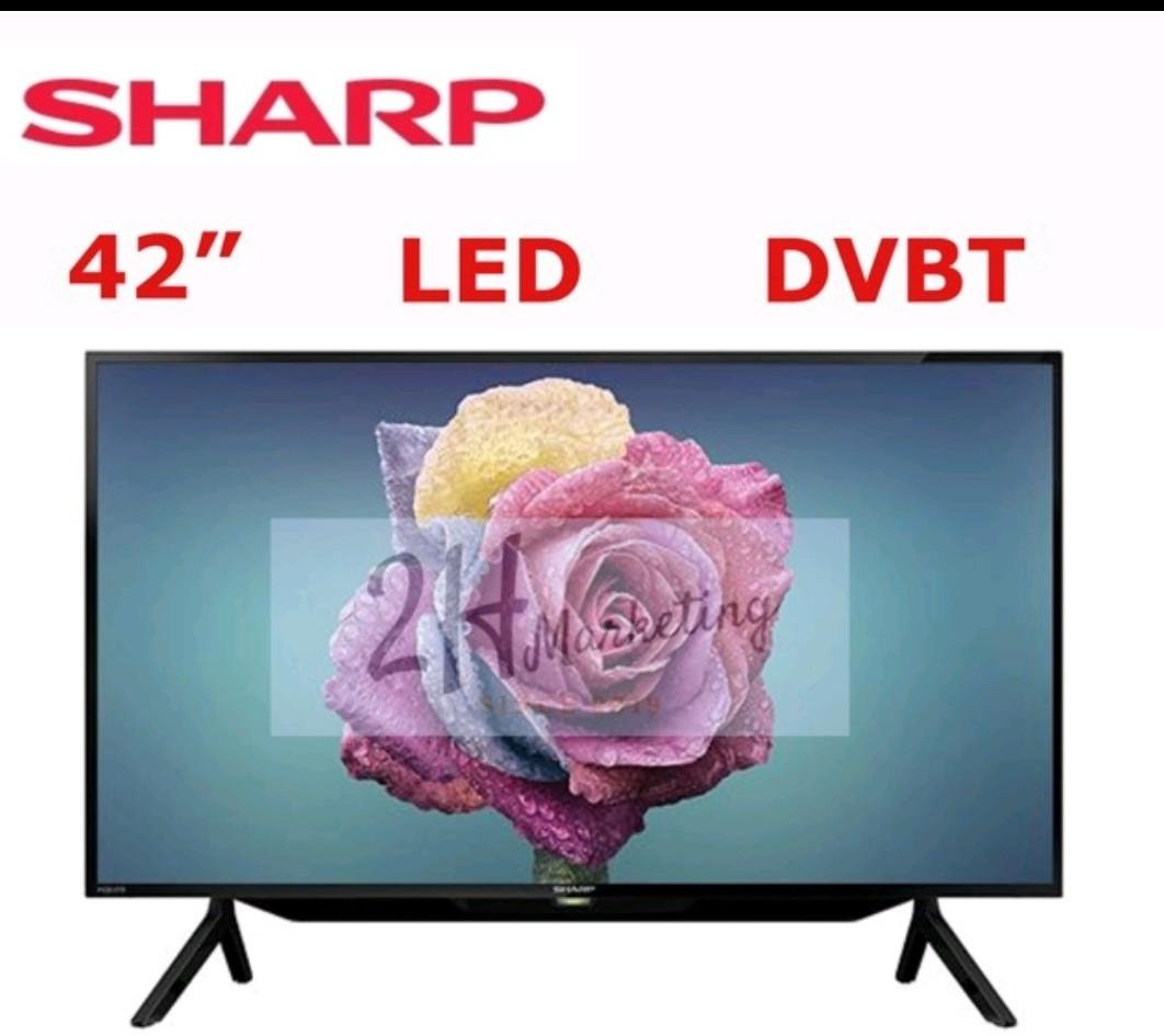 Sharp TV 42 inch 2tc42bd1x [in box] [no warranty], TV & Home Appliances
