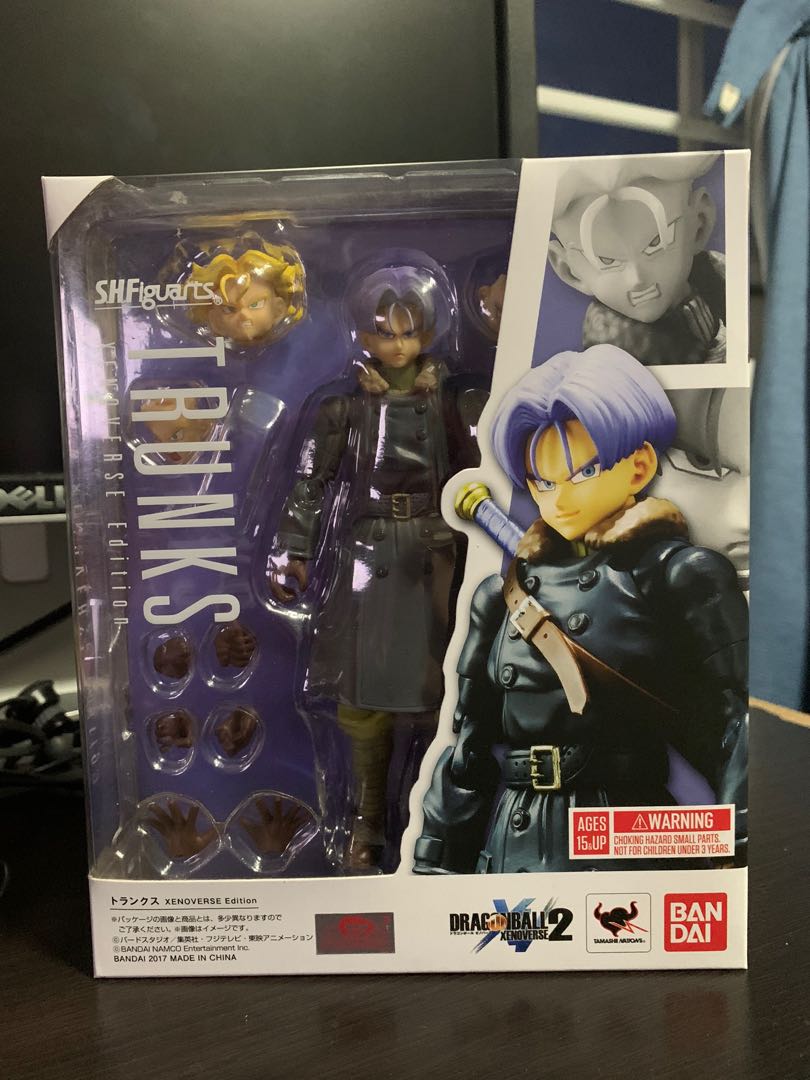 Shf dragon ball sh figuarts Xenoverse trunks, Hobbies & Toys, Toys