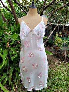 silk sleepwear lingerie nightgown pantulog