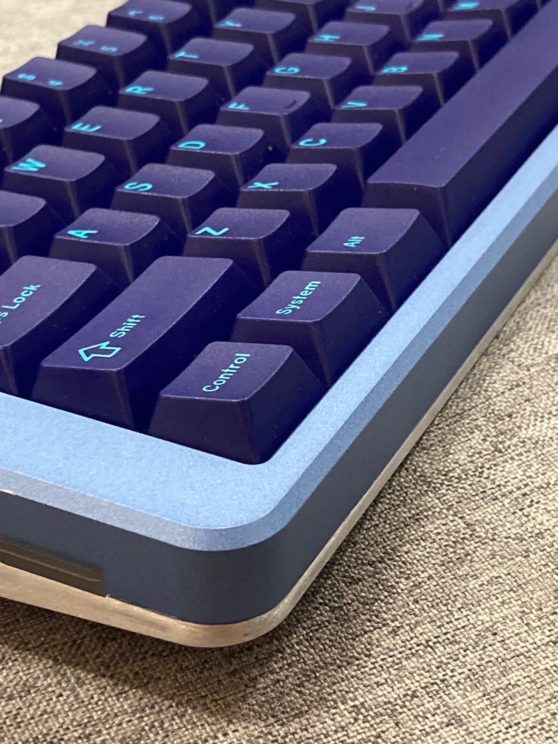 Fully Built Space65 by Gray Studio Custom Mechanical Keyboard