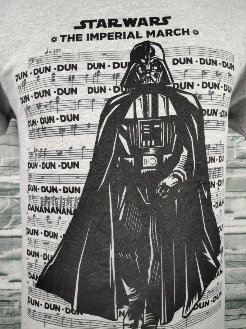 Star Wars The Imperial March Darth Over Dun Dun Song Light Gray