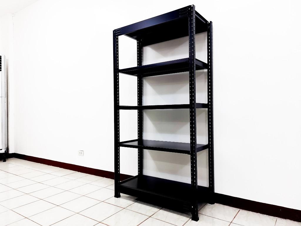 Steel rack omega racks shelves black edition boltless type made in