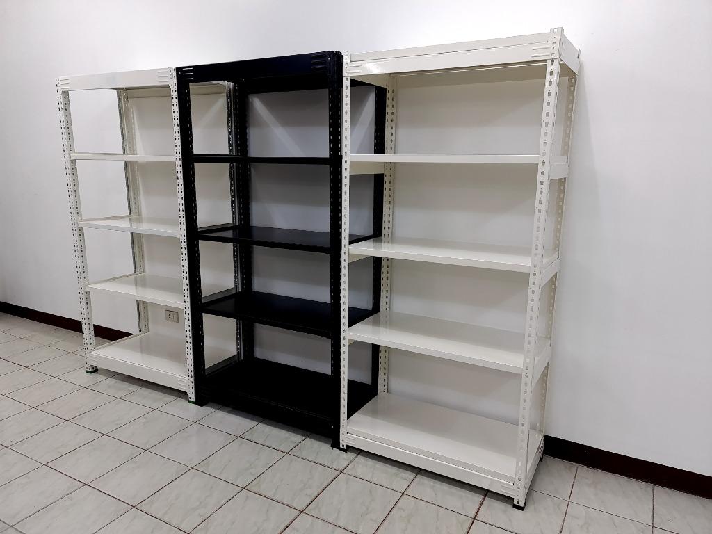 Steel rack omega racks shelves black edition boltless type made in korea, Furniture & Home