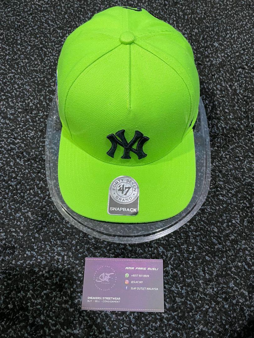 Supreme NY Yankees Lime Green Neon