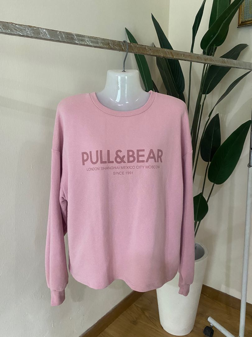 Sweat shirt clearance pull and bear