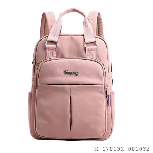 pink travel backpack
