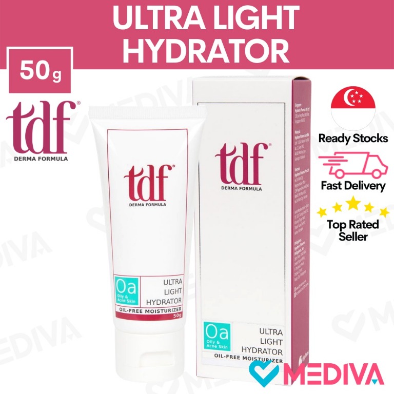 TDF Ultra Light Hydrator Oil-free Moisturizer 50ml - Rehydrates Skin ...