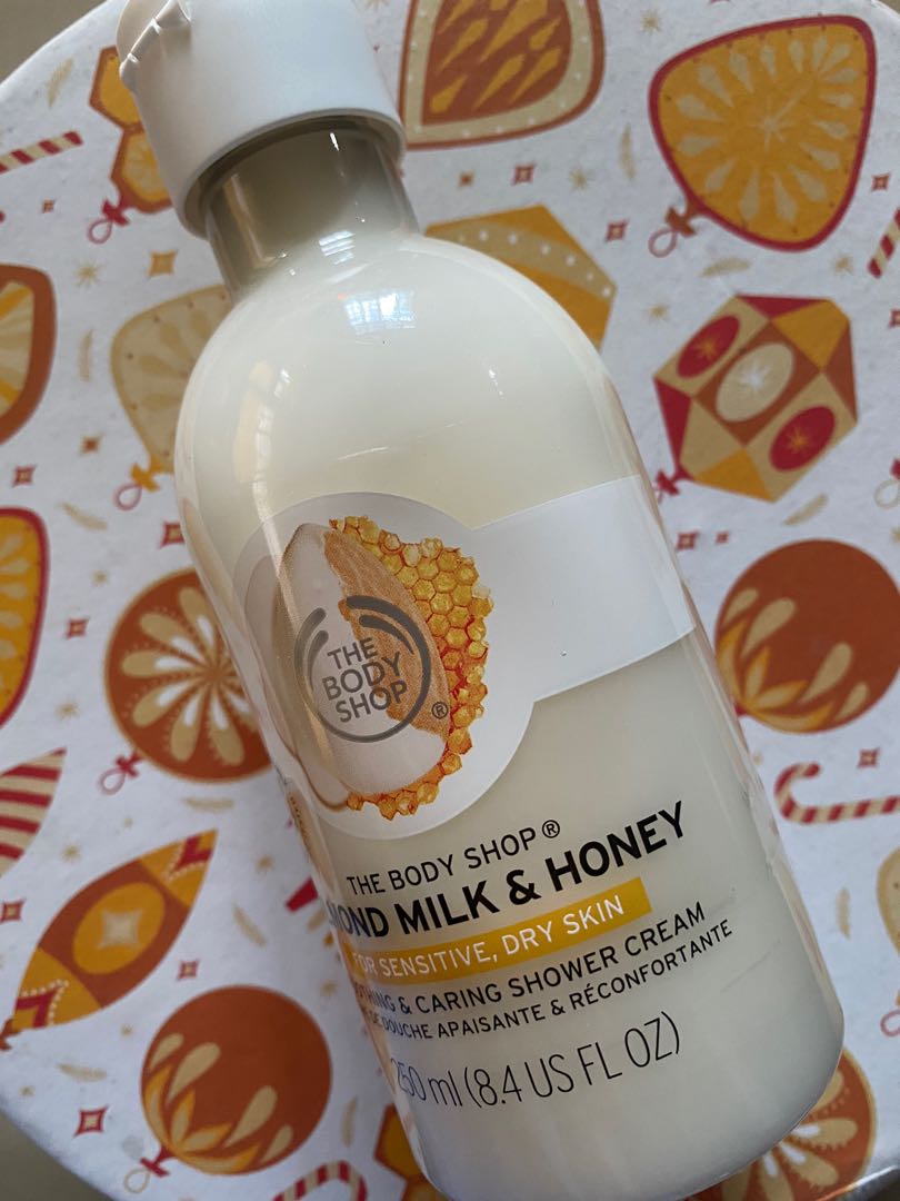 The Body Shop Almond Milk & Honey Soothing & Caring Shower Cream