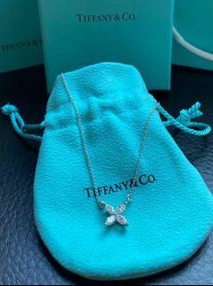 Tiffany and co Victoria diamond platinum necklace