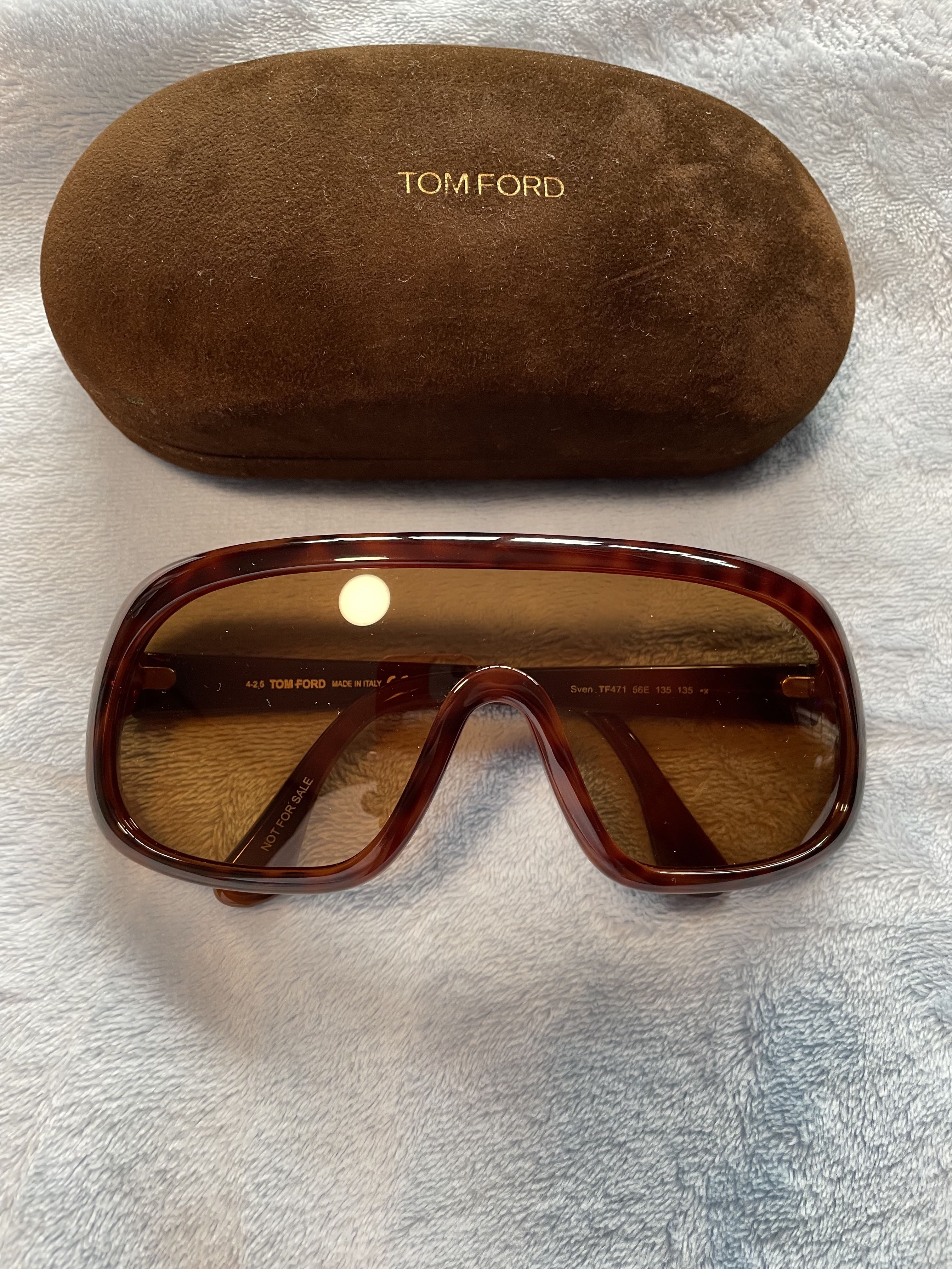 Tom ford sven shield sunglasses top