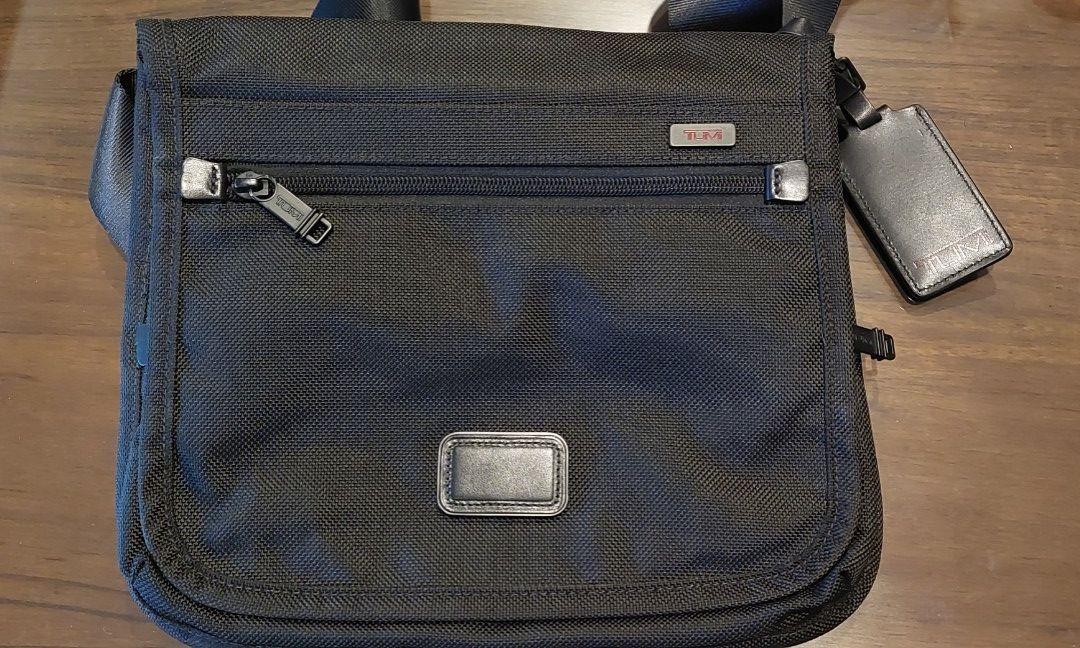TUMI 22105DH Ballistic Flap Cross body Messenger Tablet ipad Bag, sling ...