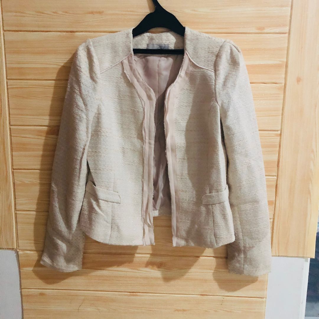 creme blazer