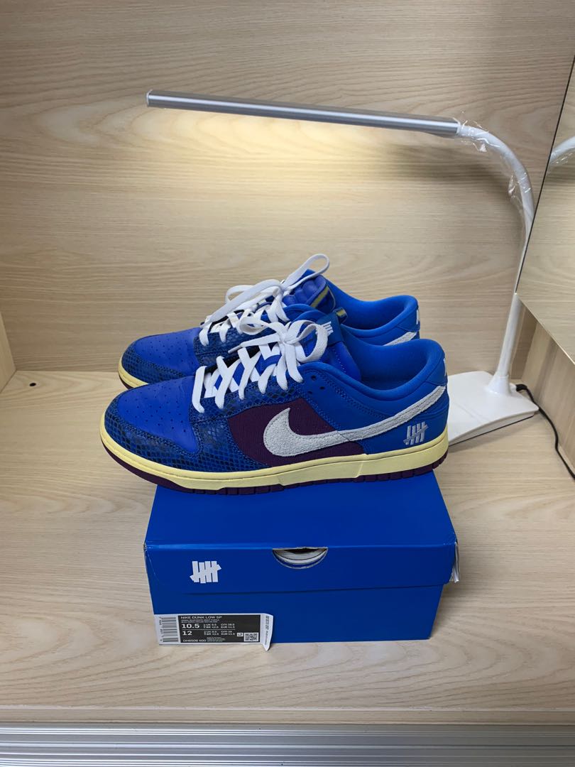 Undefeated * Dunk Low SP '5 On it', 他的時尚, 鞋, 運動鞋在旋轉拍賣