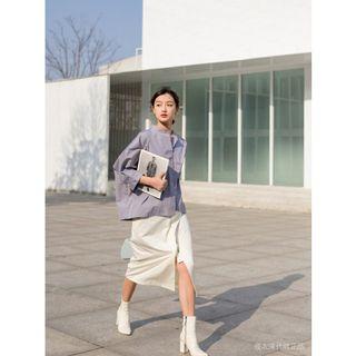 降💞Uniqlo+J襯衫 （白）