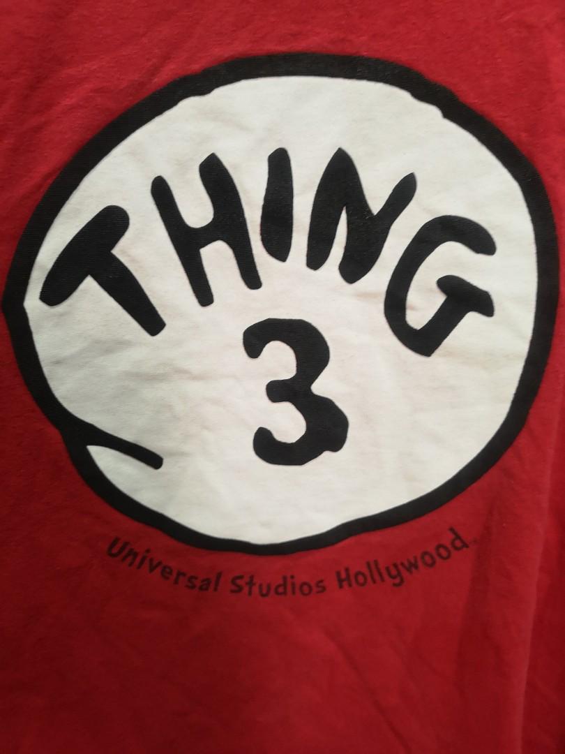 thing 3 shirt universal studios