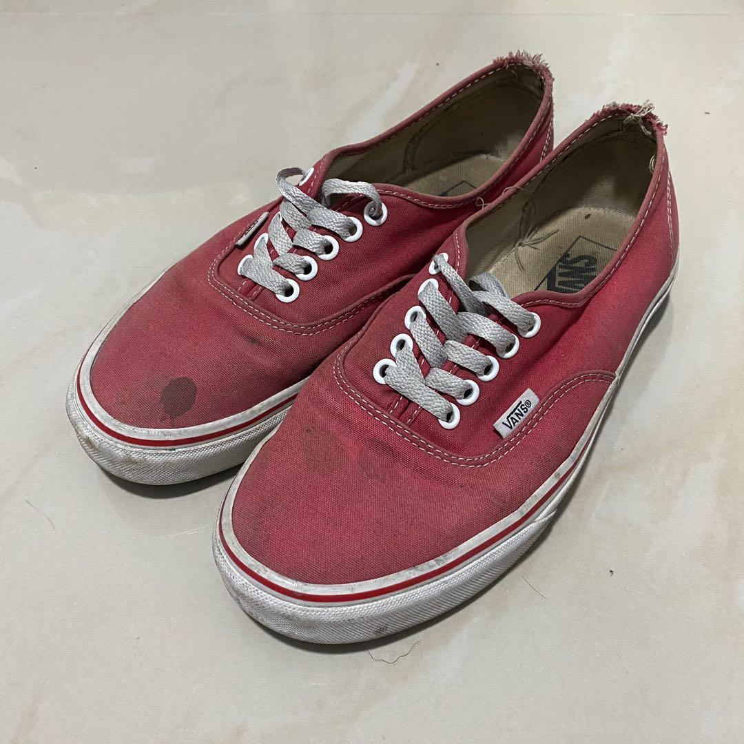 Sneakers Faded Red Vans Vans Scotchgard Sk8 Hi Shoes Mens Red