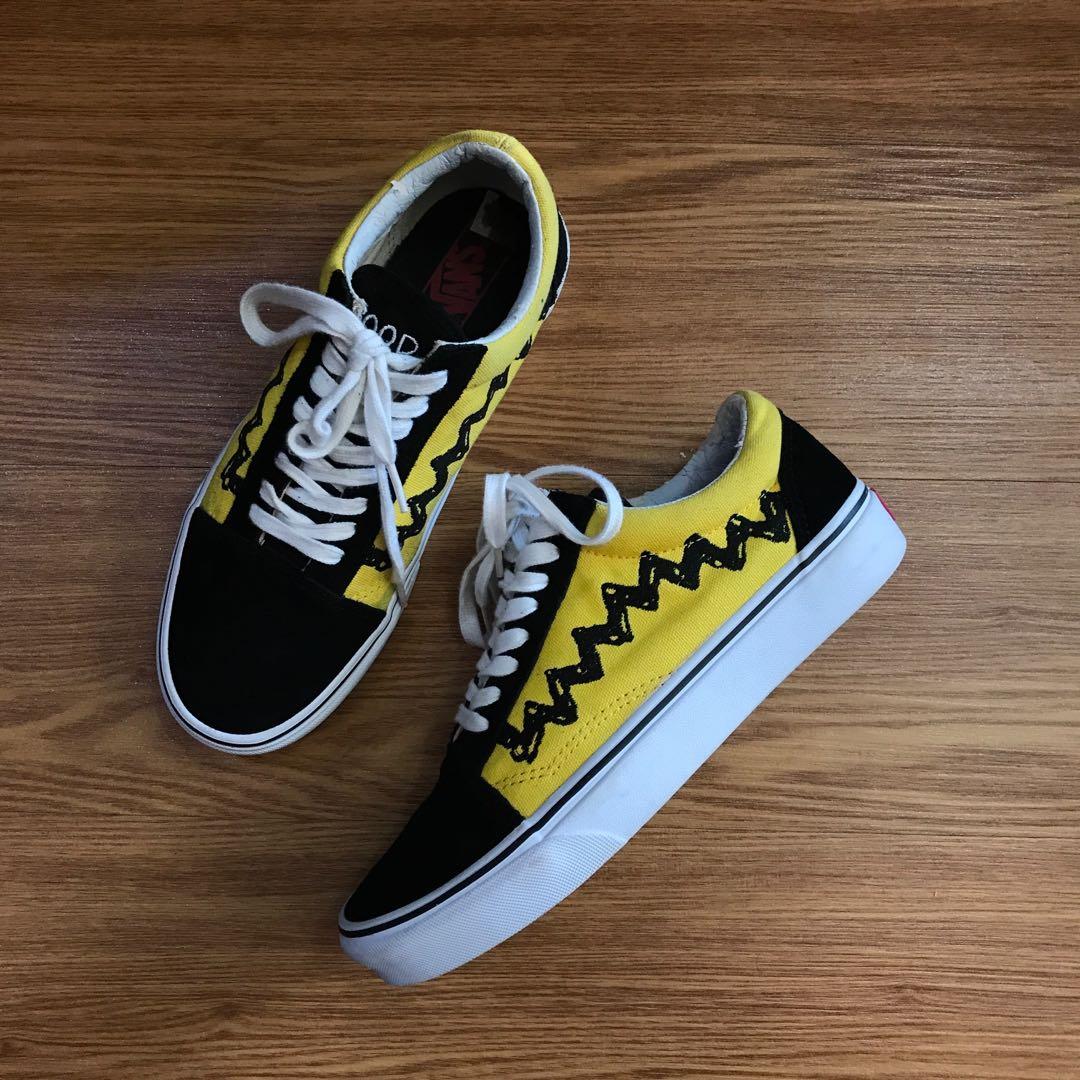 Vans OS X Peanuts Fesyen Pria Sepatu Sneakers di Carousell