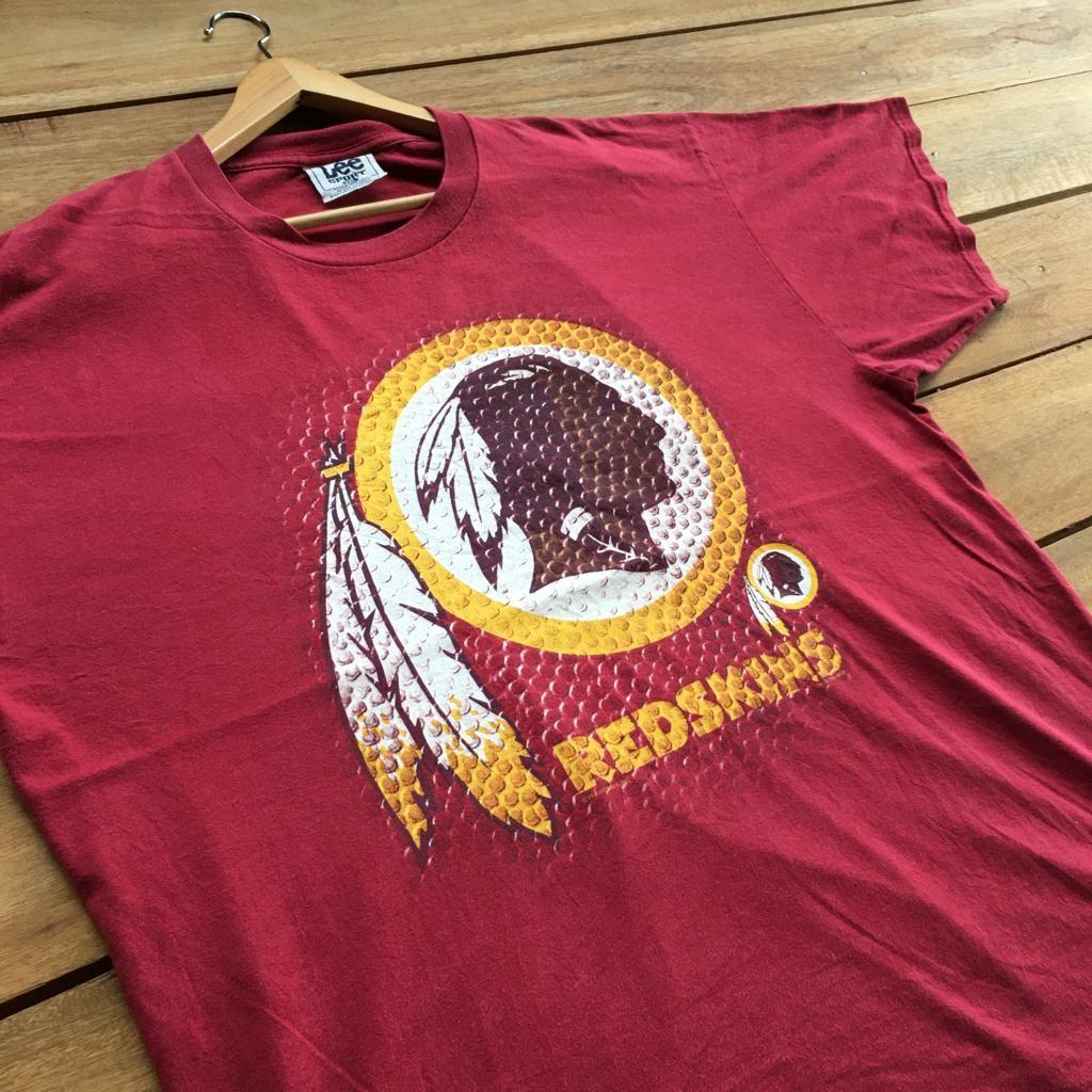 Vintage 90s Redskins NFL t shirt Men s Fashion Tops Sets