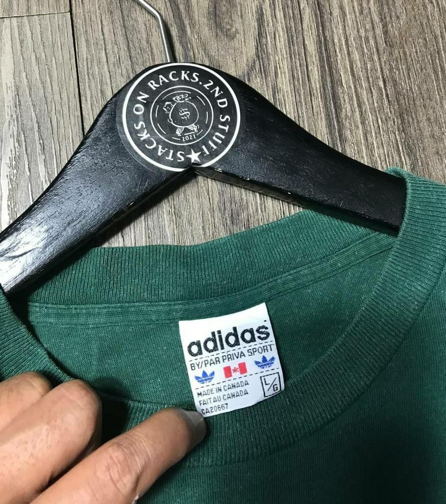 Vintage adidas trefoil / free 1 kaos 