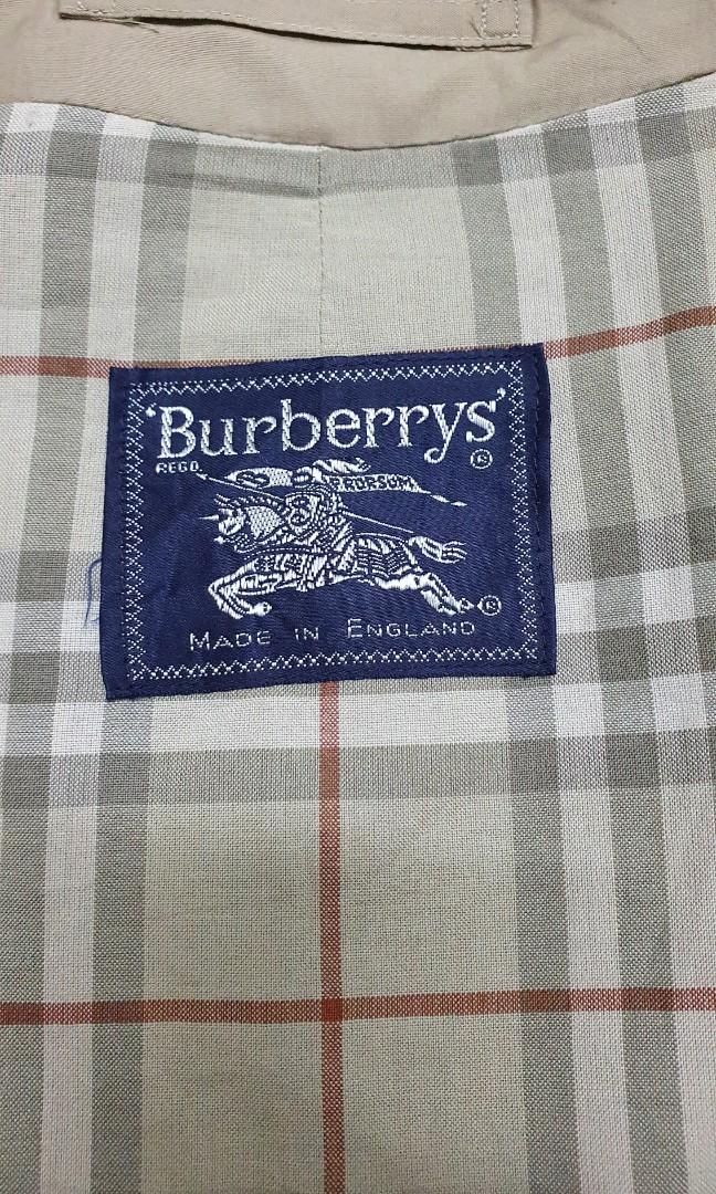 VINTAGE BURBERRY'S MADE IN ENGLAND TRENCH COAT, Women's Fashion, Coats,  Jackets and Outerwear on Carousell
