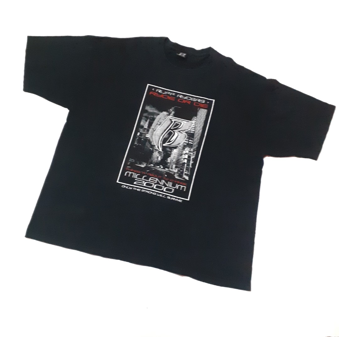 Vintage Ruff Ryders 2000 shirt, Fesyen 