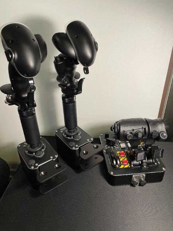 Virpil   Monstertech flight setup - 2x joystick, 1x throttle, 3x mounts ...