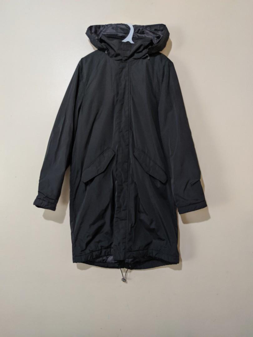 Zara fishtail new arrivals parka