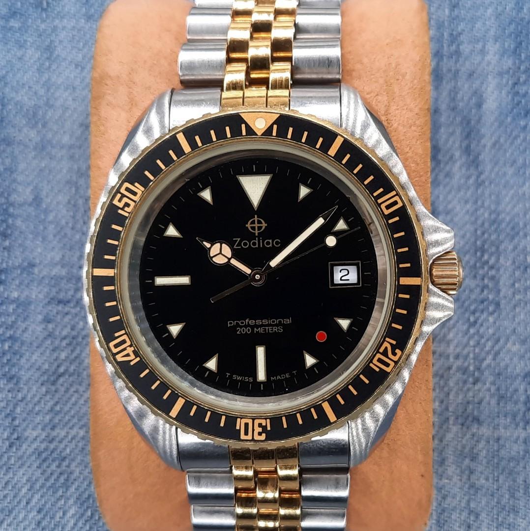 Zodiac professional store 200 meters watch