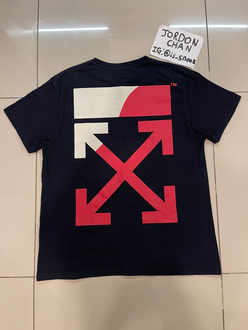 Off white deals brand red shirt