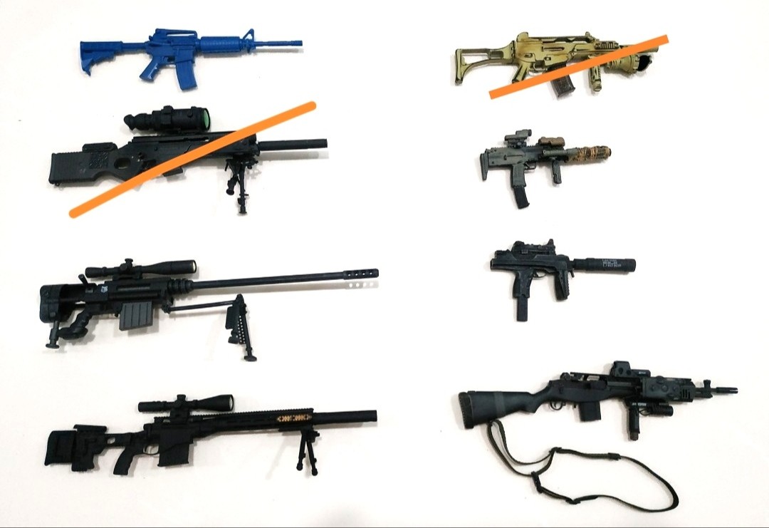 1/6 scale rifle for action figures, Hobbies & Toys, Toys & Games on