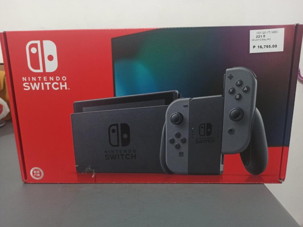 3 month old 2nd Hand Nintendo Switch V2 Bundle (with 5 games), Video Gaming, Video Game Consoles