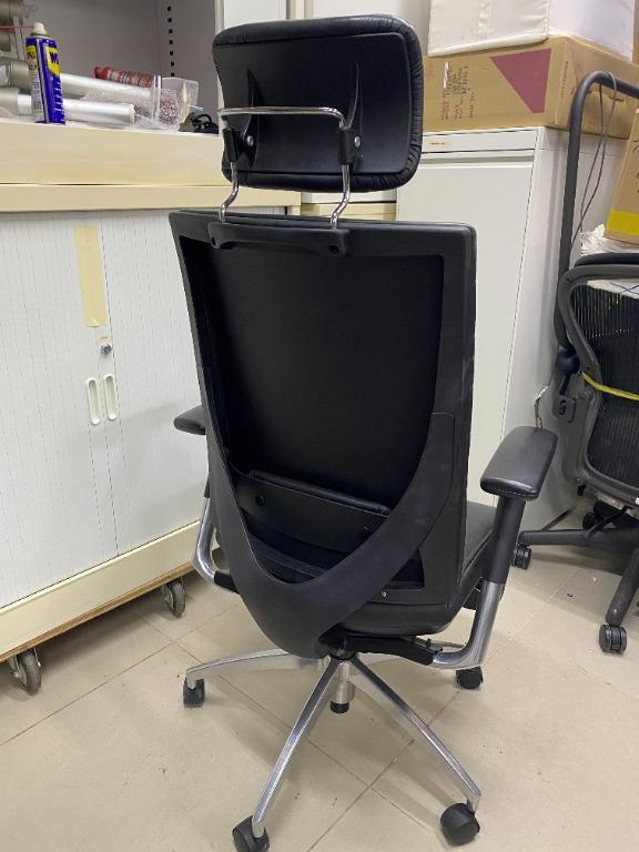 真皮大班椅 電腦椅 辦公椅 有頭枕升降扶手 Euro Altitude leather executive director chair, 傢