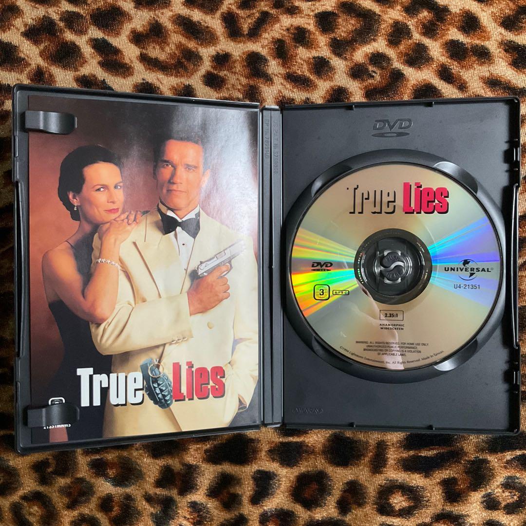 絕版] 真實謊言TRUE LIES DVD 三區版中英文字幕(香港從未推出Blu-ray 版本), 興趣及遊戲, 音樂、樂器& 配件, 音樂與媒體-  CD 及DVD -