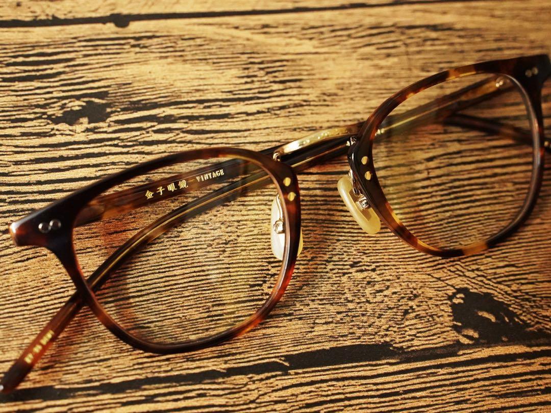 金子眼鏡KV-25 日本手造眼鏡中金眼鏡國寶級賽璐珞Celluloid Vintage 