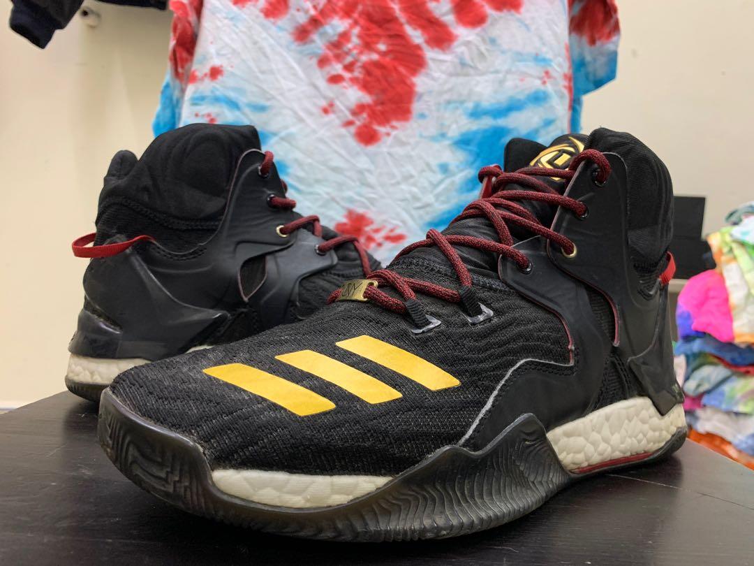 Adidas Derrick Rose 7 black Men s Fashion Footwear Sneakers on
