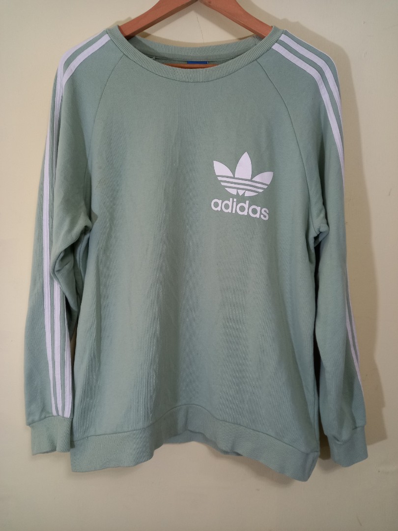 Adidas mint green, Men's Fashion, Coats, Jackets and Outerwear on Carousell