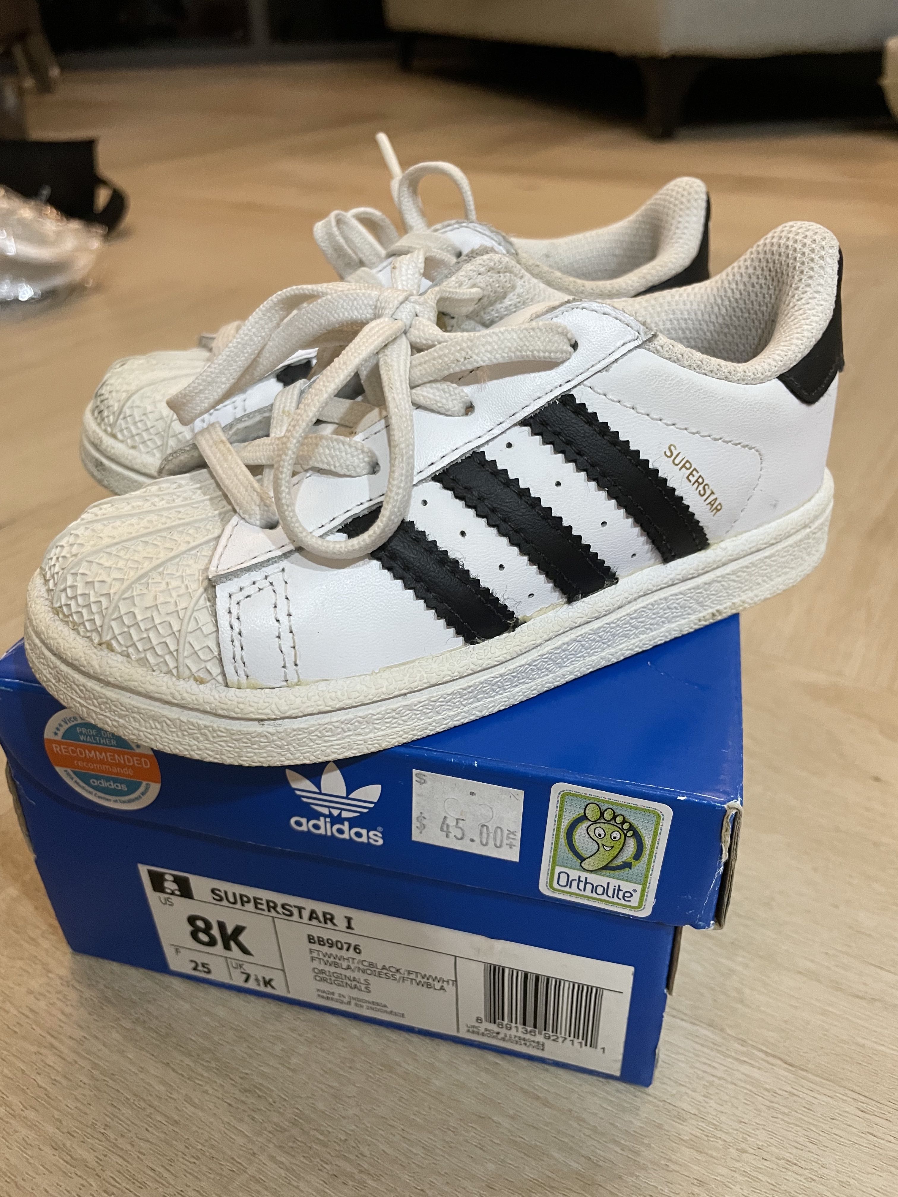 Adidas superstar hotsell toddler boy