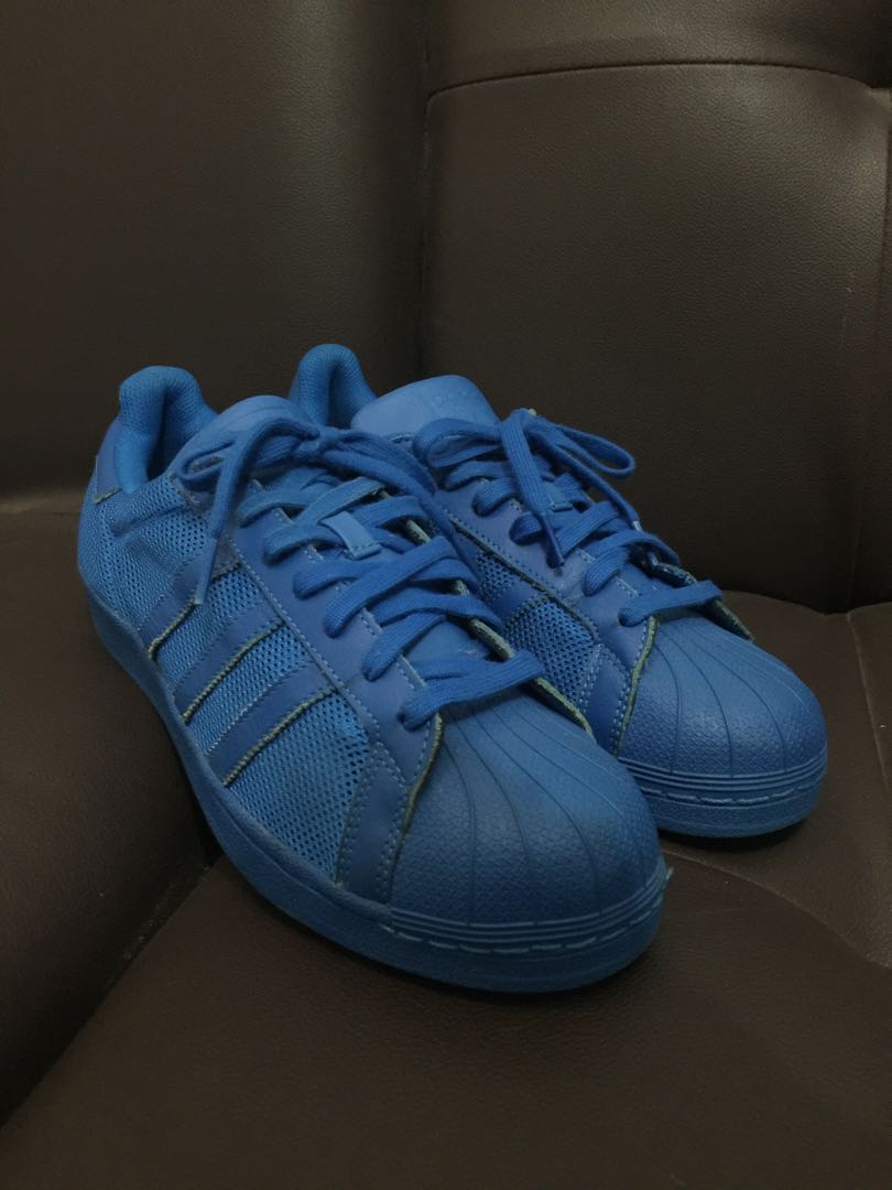 Adidas superstar biru online