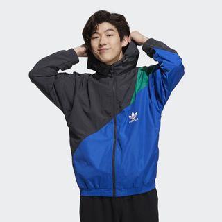 adidas TS WB 春秋運動夾克外套/ 復古寬版