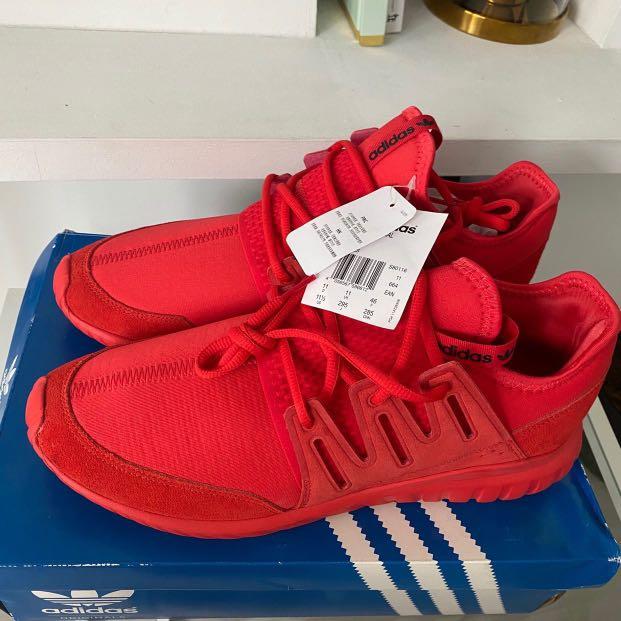 ORIGINAL ADIDAS TUBULAR RADIAL RED US 11.5 UK 11 Men s