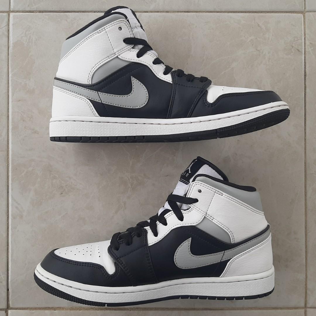 Nike Air Jordan 1 Mid White Shadow