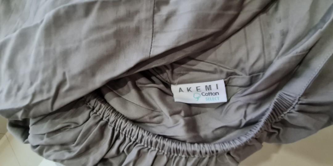 AKEMI Queen size bedsheets set, Furniture & Home Living, Bedding