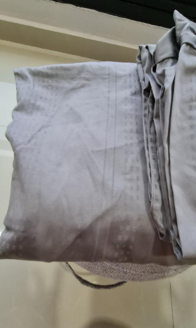 AKEMI Queen size bedsheets set, Furniture & Home Living, Bedding