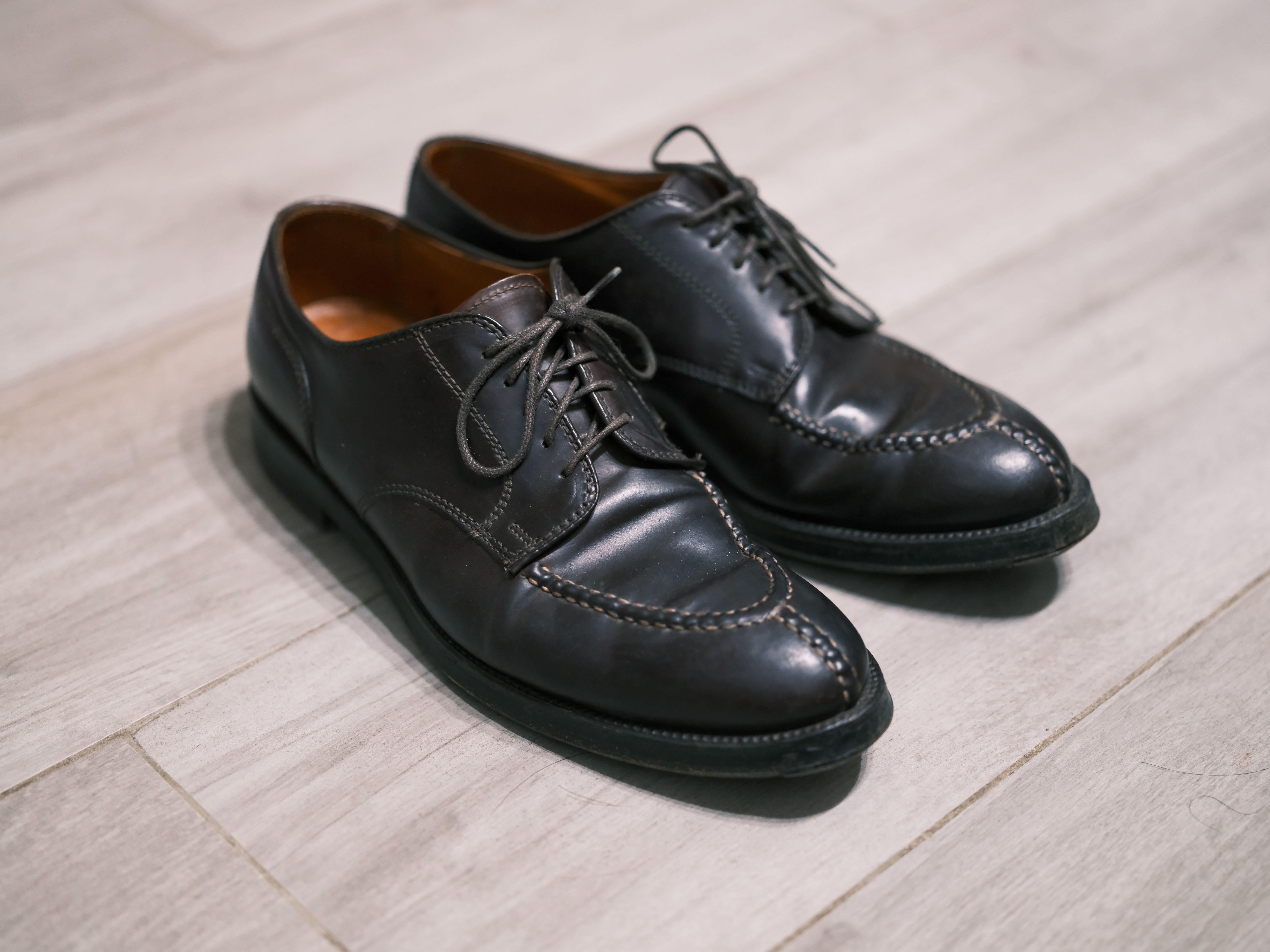 Alden 2210 color 8 cordovan nst blucher, 男裝, 鞋, 西裝鞋- Carousell