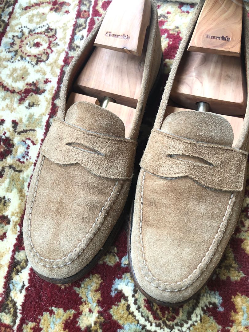 Alden unlined suede loafers Men s Fashion Footwear Casual