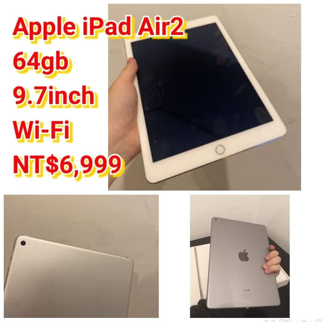 Apple iPad Air 2 64G Wi-Fi, 手機及配件, 平板電腦, 平板電腦- iPad在