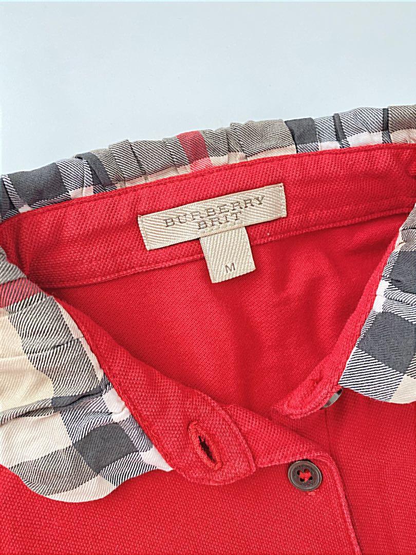 Burberry brit red shirt online
