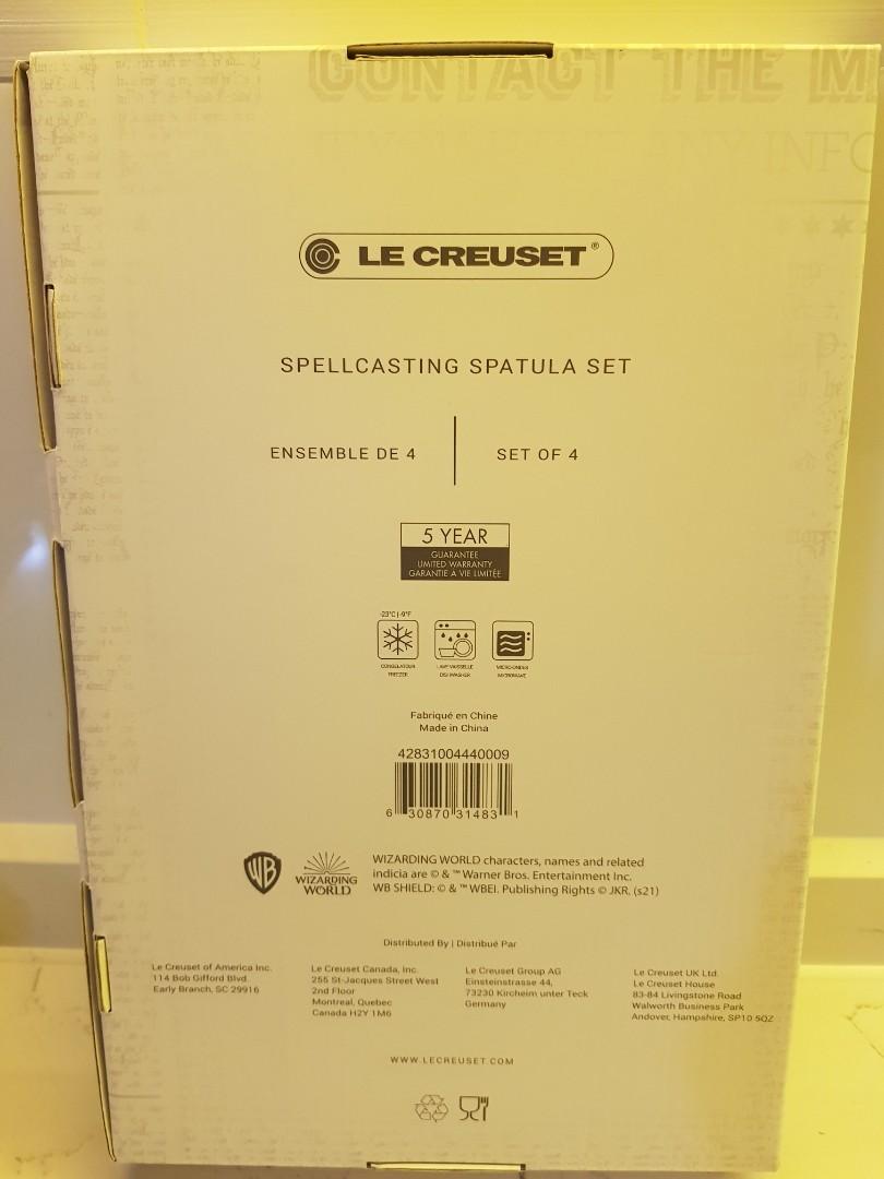 Authentic Le Creuset Harry Potter Spellcasting Spatula Set, Furniture