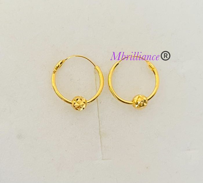 Gold ear ring bali design online