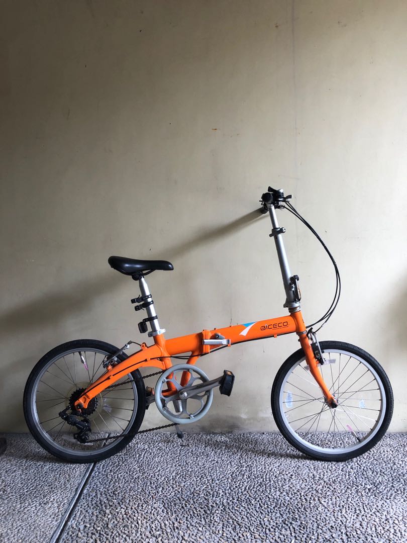 Biceco folding cheap bike